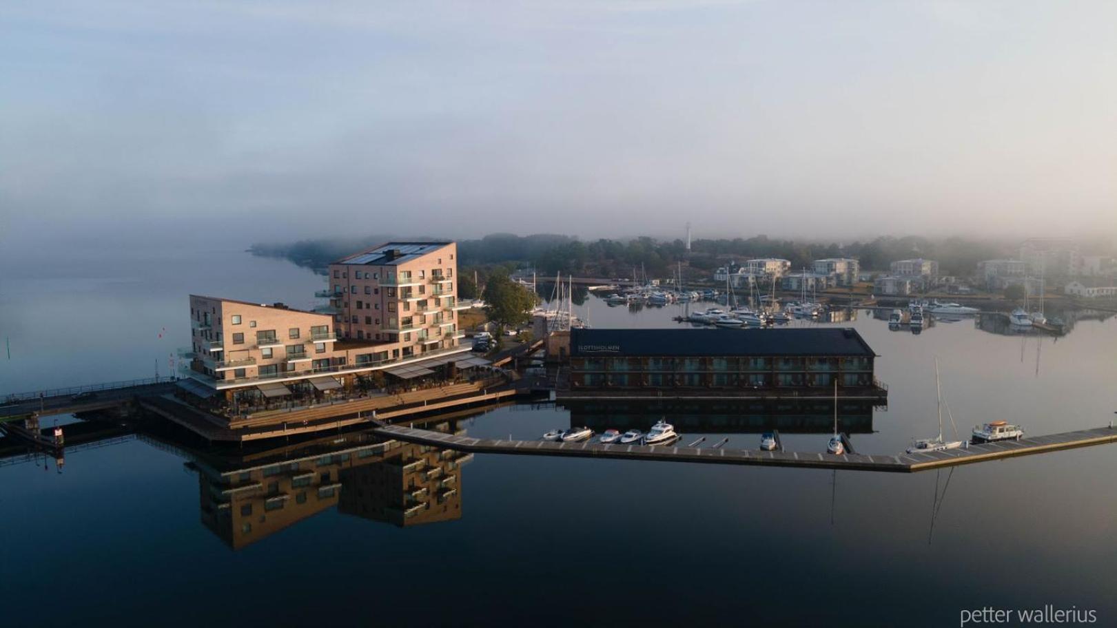 Slottsholmen Hotell Och Restaurang Västervik Kültér fotó